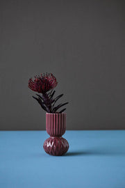 Samsurium - Rufflebell Vase - Aubergine