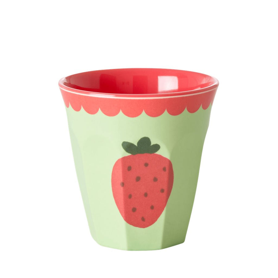 Melamin kop - Lille - Jordbær