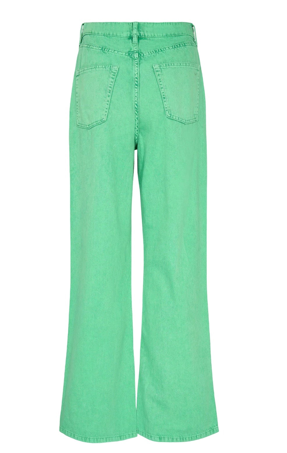 Brooke Jeans Stone Color - Lime Grøn
