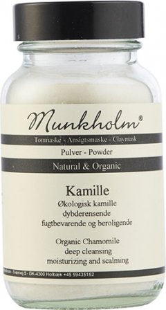 Munkholm Ansigtsmaske, Organic - Kamille